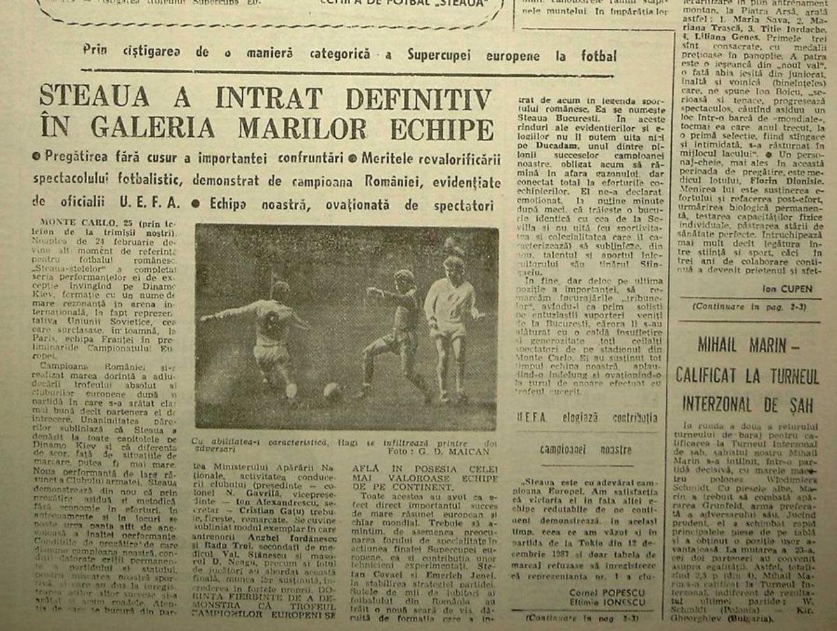 Steaua București vs. Steaua Roșie Belgrad » Miodrag Belodedici dezvăluie care echipă a fost mai bună: „Atacul, impresionant. De la mijloc în sus, numai fotbaliști mari”