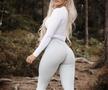 FOTO Ea e „Bianca Drăgușanu a Suediei” » Blonda senzațională a uimit Instagramul cu pozele în colanți, care nu lasă nimic imaginației