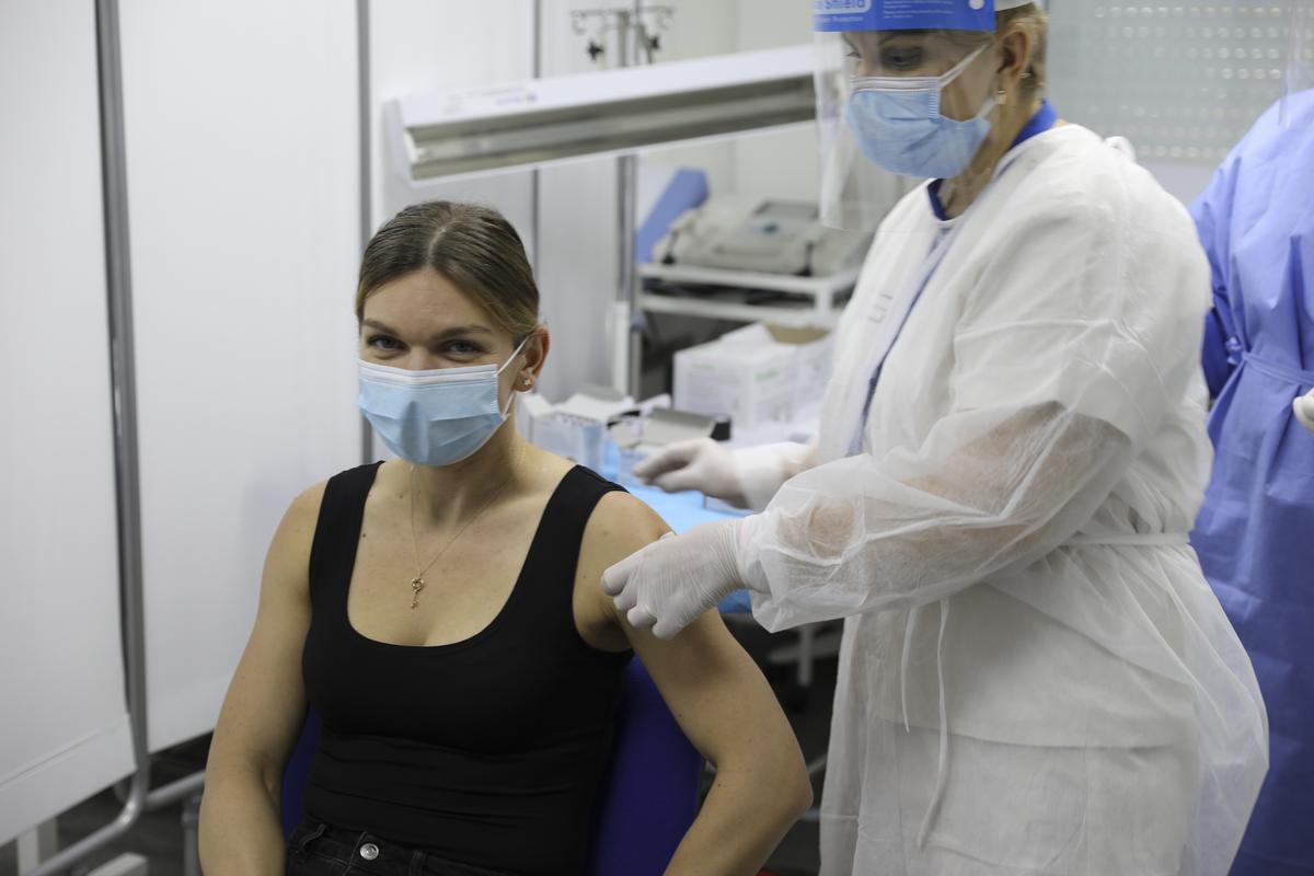 Simona Halep - Vaccin Covid-19 - 24.02.2021