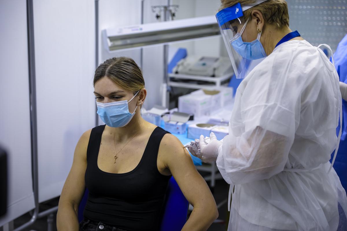 Simona Halep - Vaccin Covid-19 - 24.02.2021