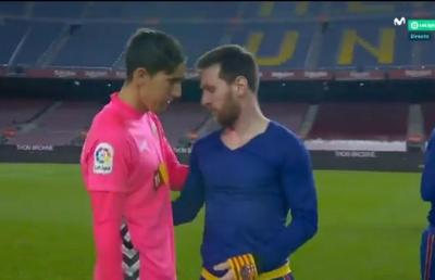 Portarul lui Elche a rămas mască la finalul meciului cu Barcelona! Ce i-a cerut Messi
