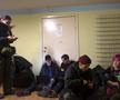 Jurnaliștii din Kiev se adăpostesc în subteran de teama rachetelor rusești