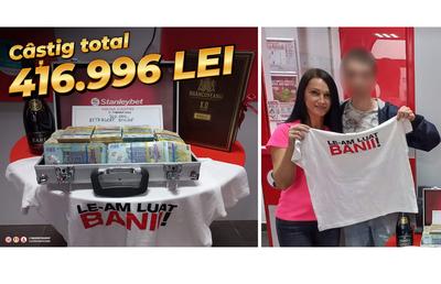 A luat Jackpot-ul de 416.996 lei: "Am început să plâng"
