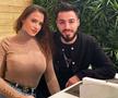 Andrei Ciobanu (25 de ani), mijlocașul Rapidului, și Adelina formează un cuplu din 2017. Cei doi sunt de nedespărțit.