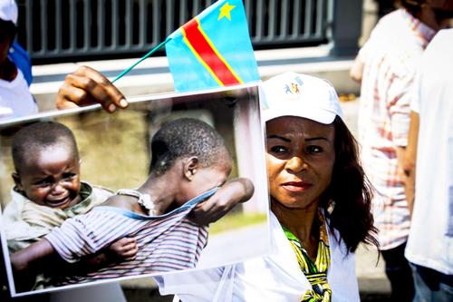 Protest împotriva lui Joseph Kabila, care a condus țara între 2001 și 2019