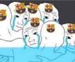 Barcelona, ținta glumelor pe net » Cele mai tari meme-uri după eliminarea din Europa League