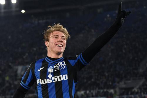 Rasmus Hojlund (20 de ani), atacantul danez al celor de la Atalanta, ar fi intrat în atenția a patru forțe din Serie A: Napoli, AC Milan, Inter Milano și Juventus. 
Foto: Imago