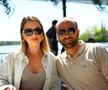Jucătorul de tenis Marius Copil și Ramona, soția sa