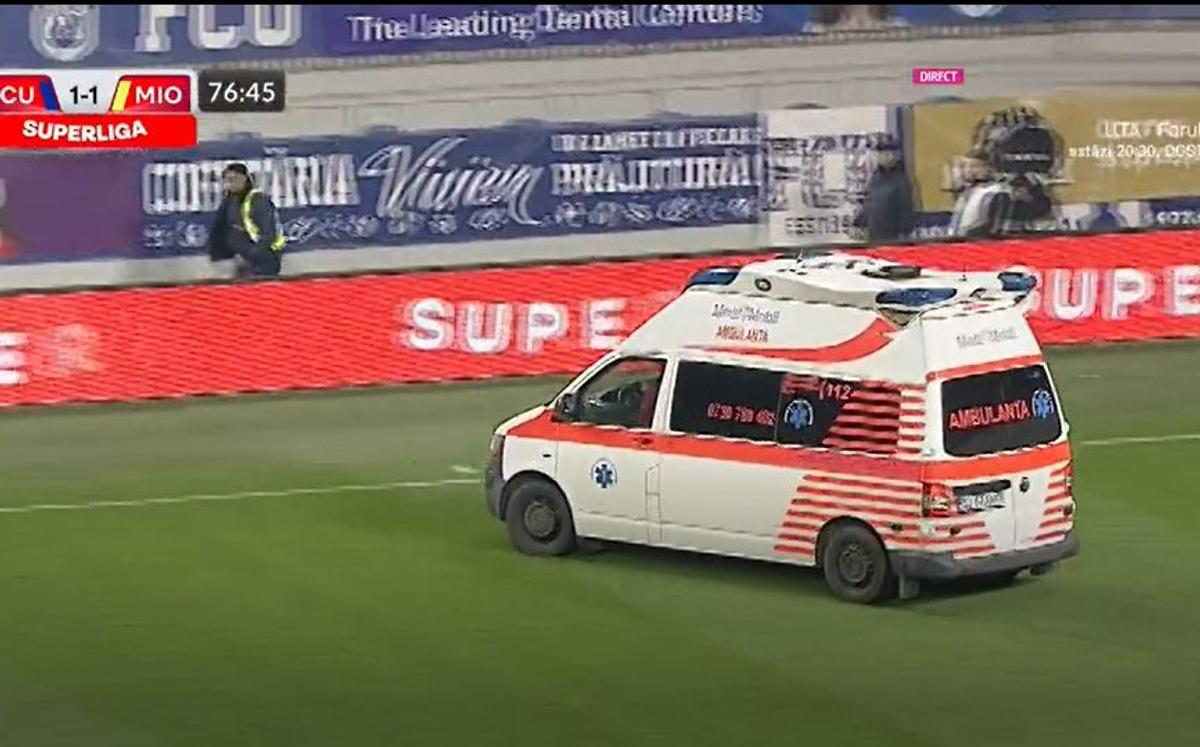 Probleme în stadion la FCU Craiova - CS Mioveni