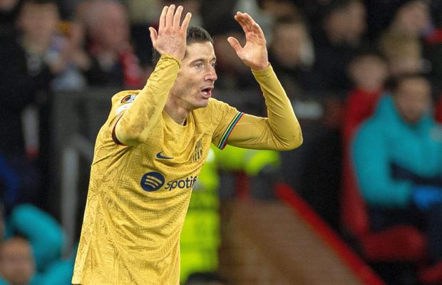 Reproșuri în vestiarul Barcelonei » Cine l-ar fi enervat pe Lewandowski