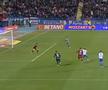 Cristian Săpunaru (39 de ani) a greșit flagrant în minutul 54 al meciului Poli Iași - Rapid, când giuleștenii erau în avantaj, scor 1-0 / FOTO: Captură TV @Orange Sport 1