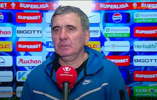 Farul și Oțelul au remizat, scor 1-1, în runda cu numărul 27 din Superligă. Gică Hagi a apărut dezamăgit în fața jurnaliștilor și a transmis că în acest moment nu înțelege ce se întâmplă cu formația lui.
