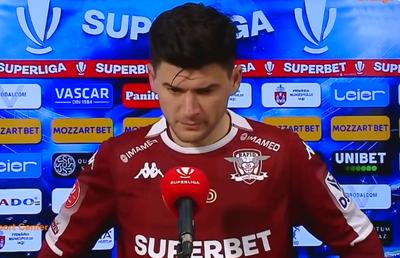 Cristian Săpunaru a ieșit primul la interviuri, după Poli Iași - Rapid: „Până în secunda aia nu avuseseră nicio ocazie!”