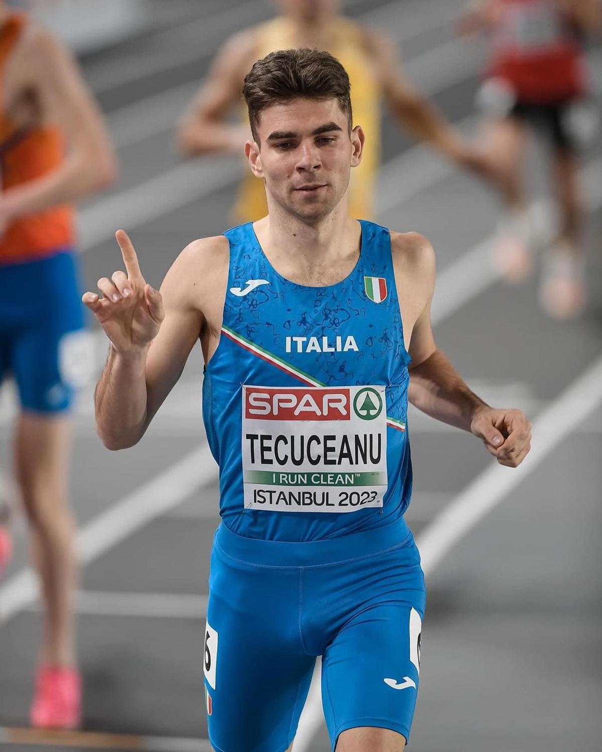 Atletul Cătălin Tecuceanu, eroul Italiei. Foto: Instagram