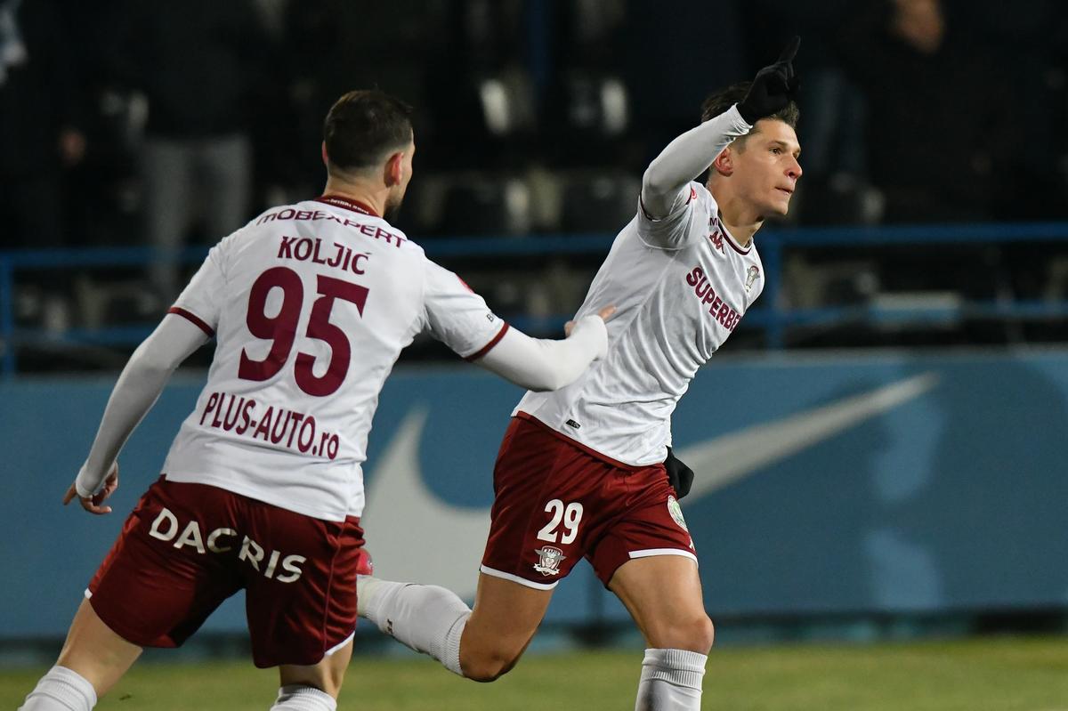 Rapid se repune pe șine la malul mării și este cu un picior în play-off: clasamentul ACUM