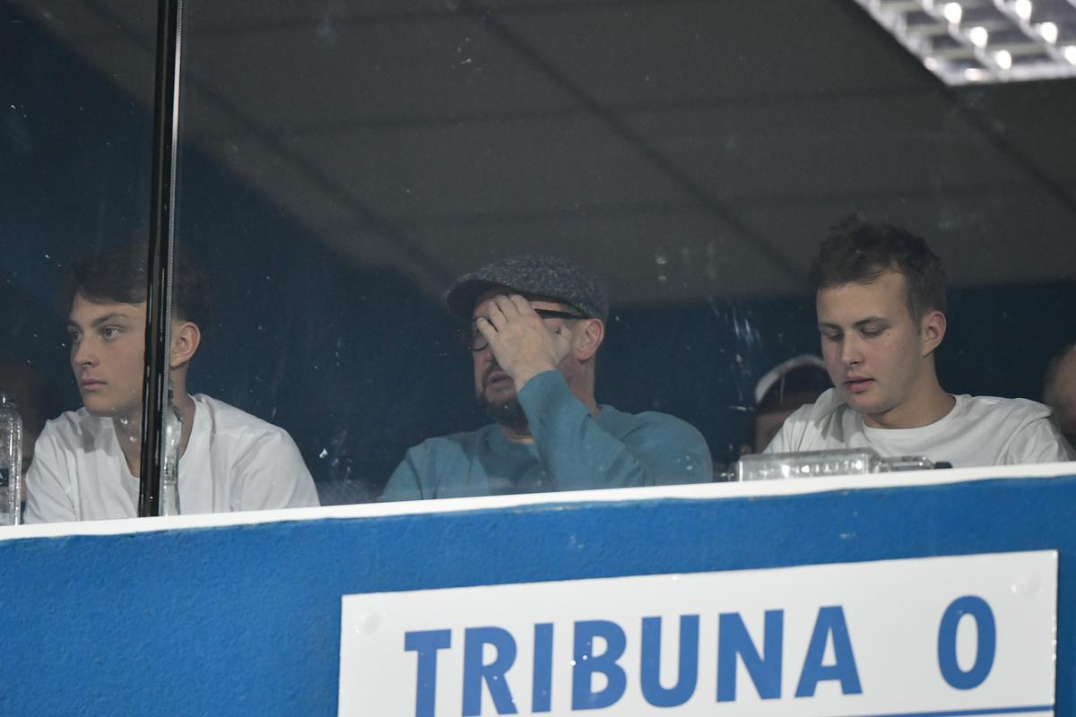 Marius Șumudică, în tribune la Farul - Rapid