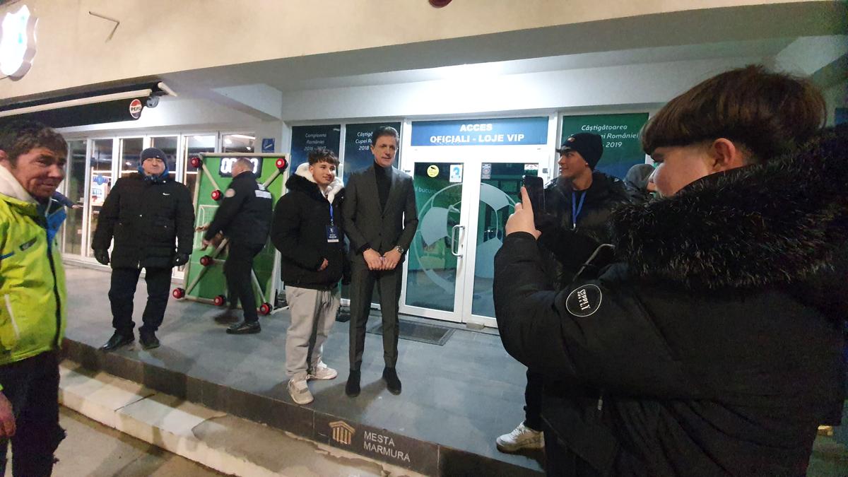 Dan Șucu, prezent la Farul - Rapid » Cum a apărut patronul giuleștenilor, la nici 48 de ore după eșecul din Serie A