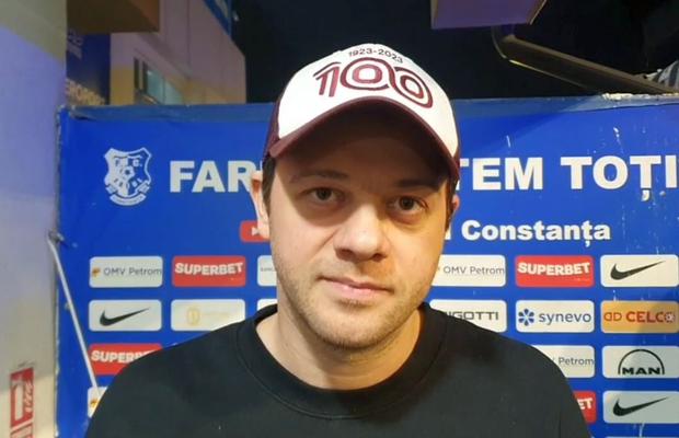Victor Angelescu a văzut interviul lui Șumudică și a reacționat: „Sunt declarații pe care le face la cald...”