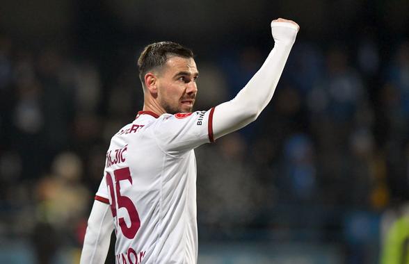 Elvir Koljic, primul gol pentru Rapid! Incredibil de când nu mai punctase atacantul