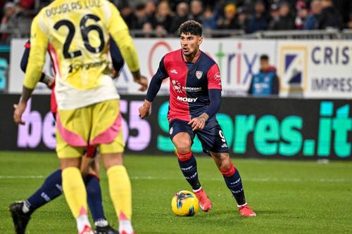 Florinel Coman, în Cagliari - Juventus/ foto Imago Images