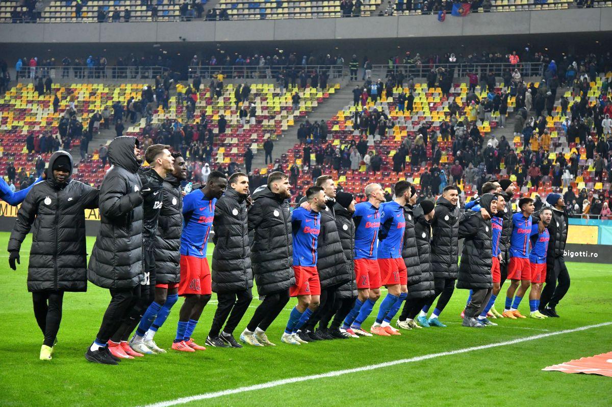 Nu s-a văzut la TV » Ce a făcut Jordan Gele la finalul meciului FCSB - Dinamo: „Moment nebun”