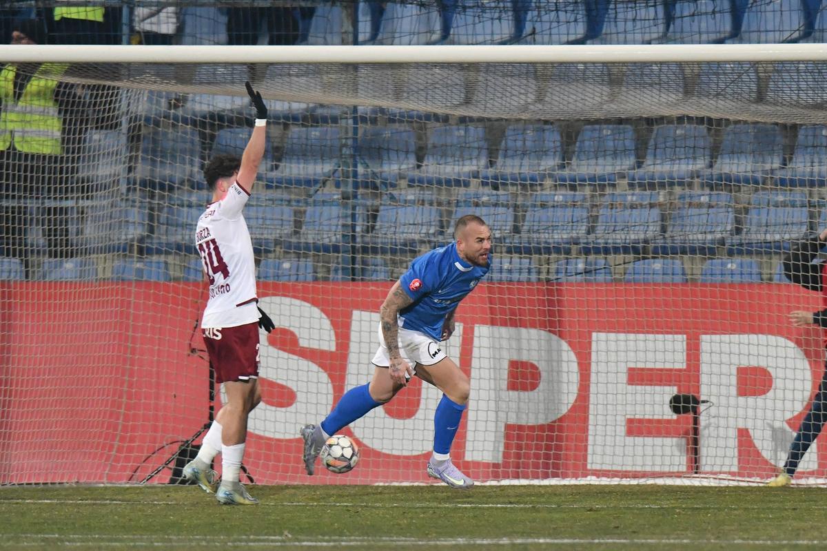 Elvir Koljic, primul gol pentru Rapid! Incredibil de când nu mai punctase atacantul