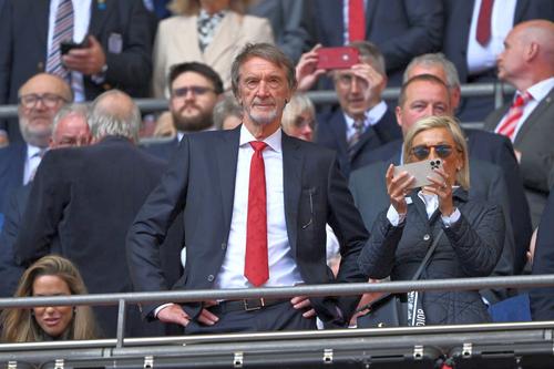 Jim Ratcliffe, acționar Manchester United/ foto Guliver/GettyImages