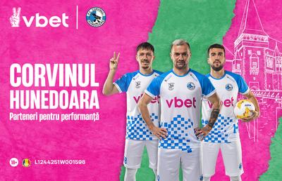 VBET devine partener oficial al echipei Corvinul Hunedoara
