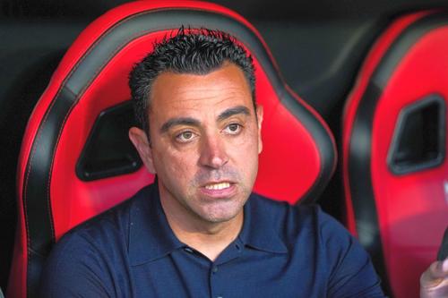 Xavi, dorit pe banca naționalei Marocului // FOTO: Imago Images