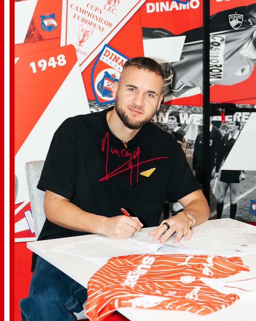 George Pușcaș a semnat cu Dinamo Dinamo l-a prezentat pe George Pușcaș printr-un clip video » Ce număr va purta