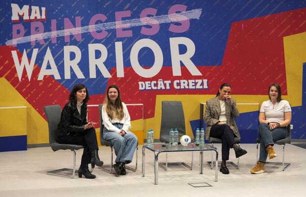 „Princess Warrior”, documentar eveniment în sportul românesc » Jucătoarea României s-a aflat în prim-plan