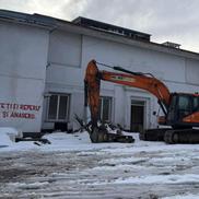 Urmează demolarea fostei tribune oficiale din Calea Floreasca // FOTO: Facebook @Noul Stadion Dinamo