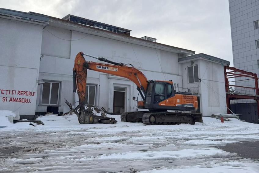 Stadionul Dinamo se reconstruiește // FOTO: Facebook @Noul Stadion Dinamo