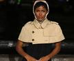 Modelul Eva Apio, la Săptămâna Modei din Londra / FOTO: GettyImages