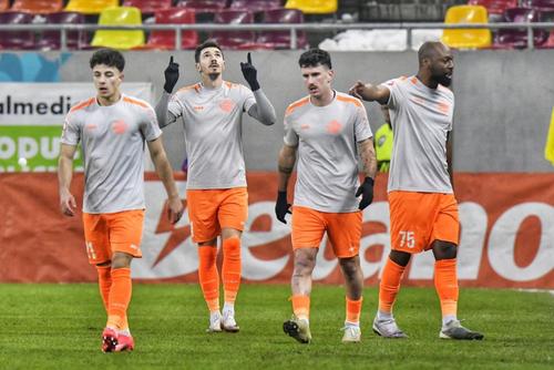 Metaloglobus, în meciul cu FCSB / Foto: Cristi Preda GSP