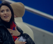 Soția titularului de la FCSB, la prima apariție pe Arena Națională » Cum a fost surprinsă în tribune