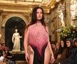 Imagini de pe podium la Săptămâna Modei de la Londra / FOTO: GettyImages