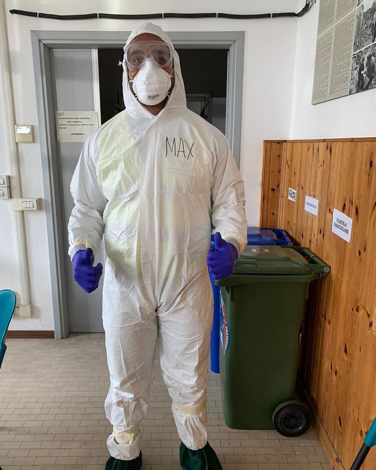 Jucător de „națională”, voluntar în prima linie împotriva coronavirusului: „Fără zi de pauză, ture de 12 sau 13 ore”