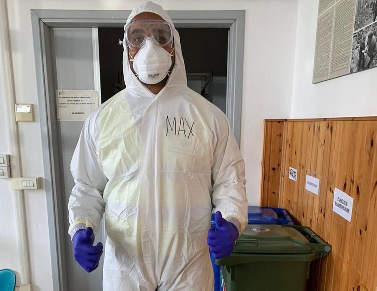 Jucător de „națională”, voluntar în prima linie împotriva coronavirusului: „Fără zi de pauză, ture de 12 sau 13 ore”