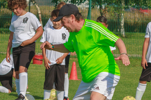 Răducanu, la școala sa de fotbal
FOTO Facebook