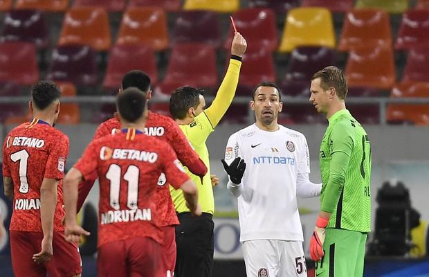 Arlauskis și-a aflat pedeapsa după „roșul” încasat cu FCSB
