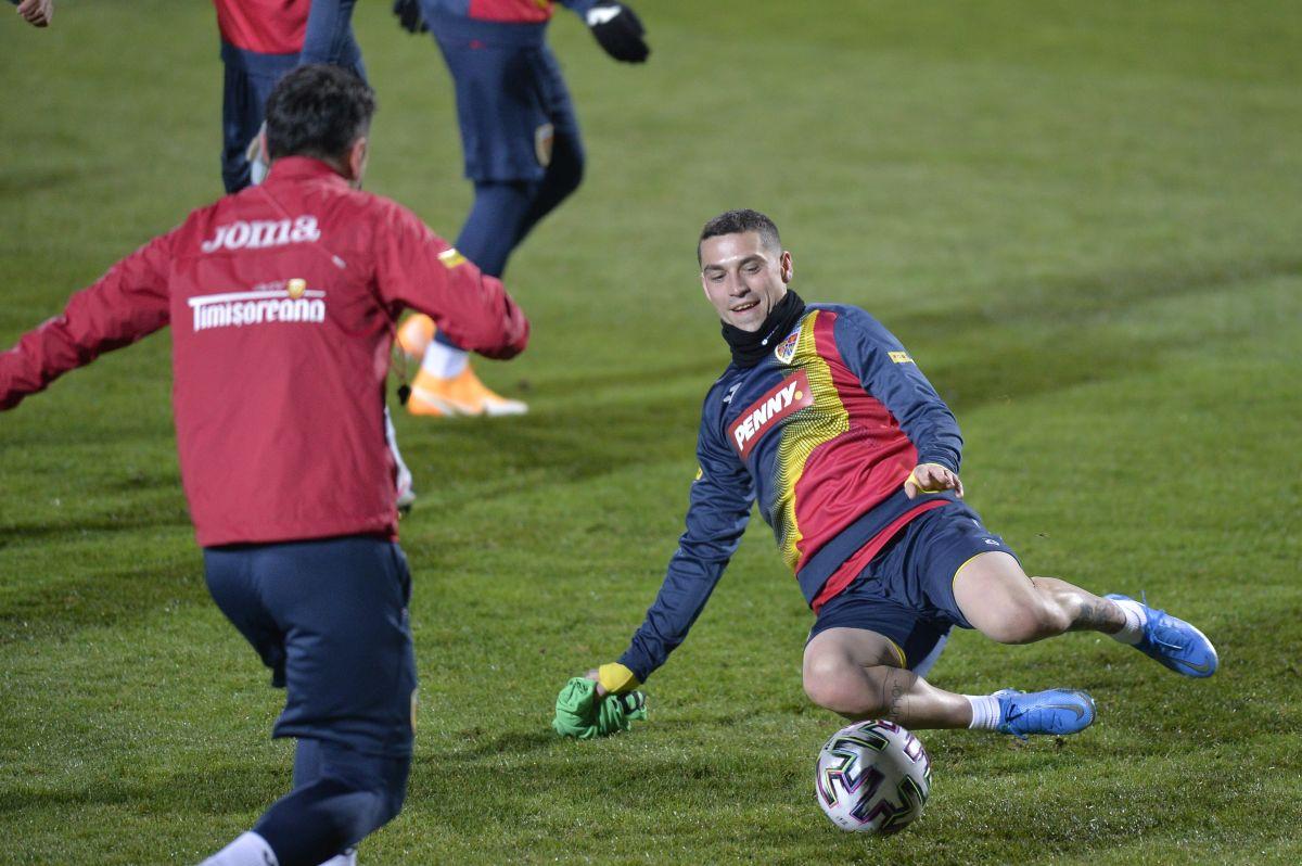 Antrenament oficial România - Macedonia de Nord