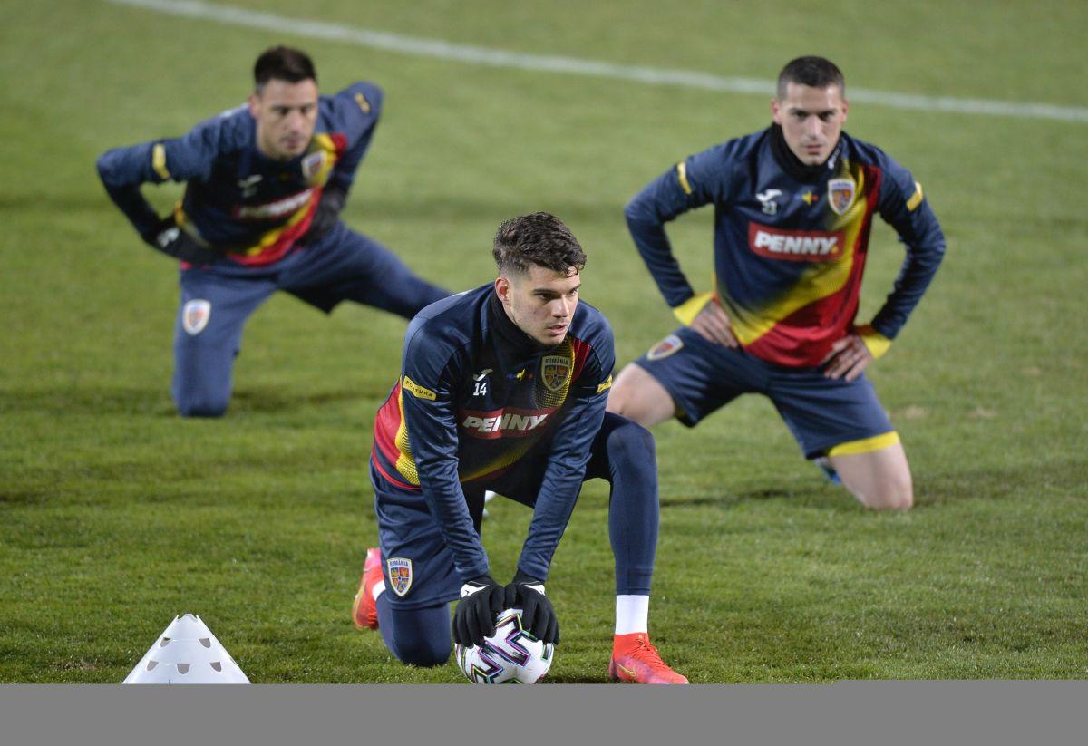 Antrenament oficial România - Macedonia de Nord