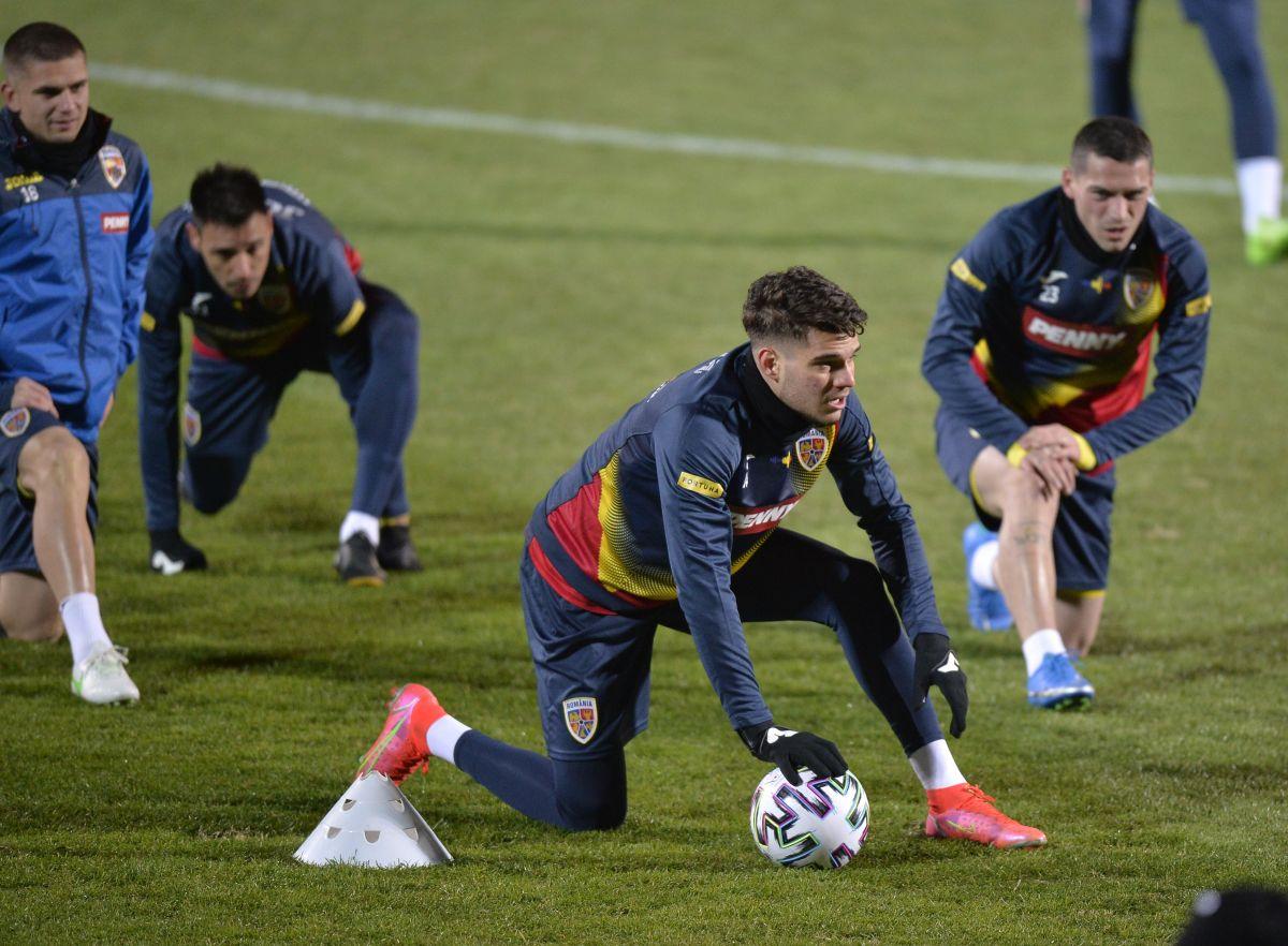 Antrenament oficial România - Macedonia de Nord