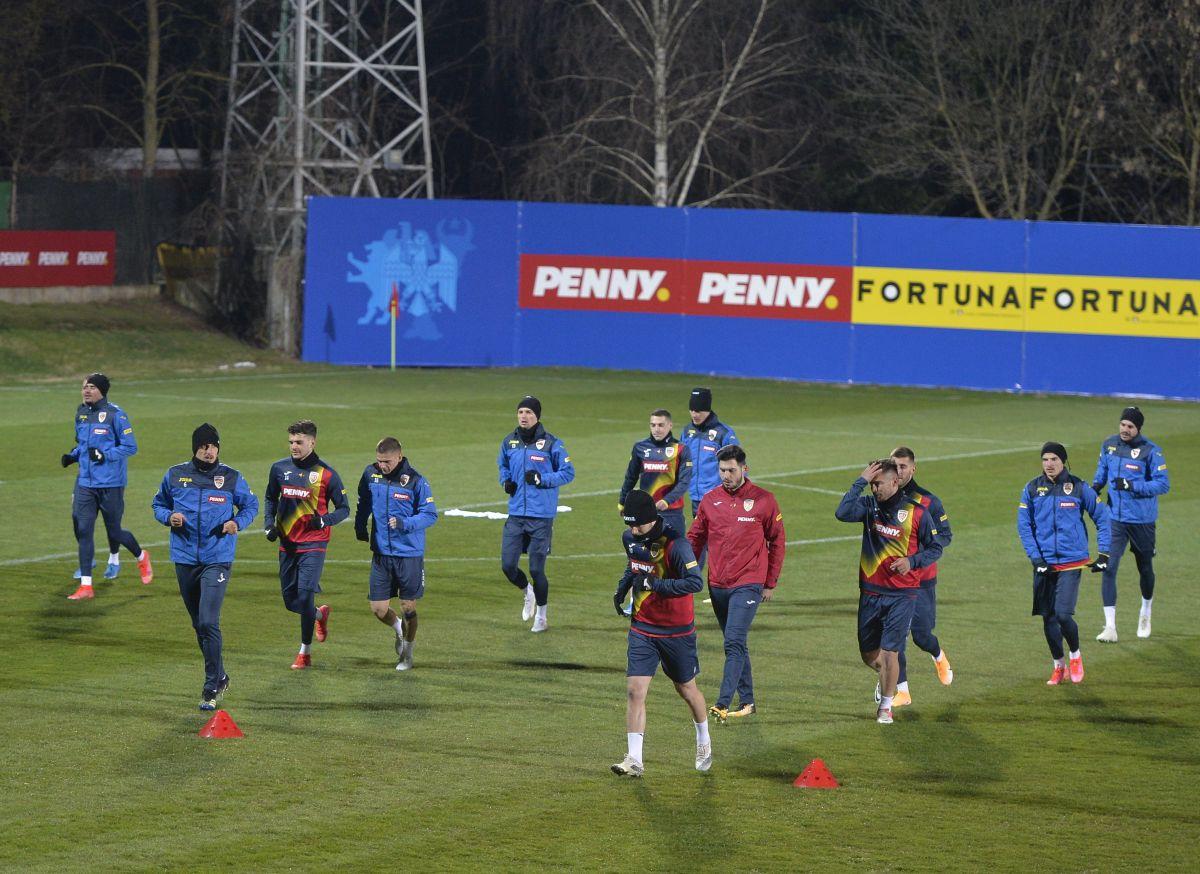 Antrenament oficial România - Macedonia de Nord
