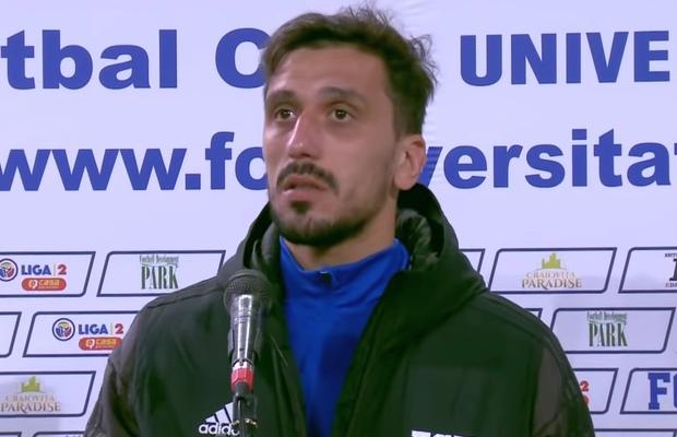 Sinceritate maximă la FC U Craiova: „Eu sunt mercenar! Vreau să iau banii și să plec acasă”
