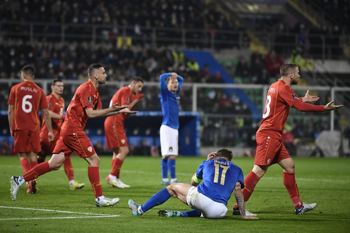 ULUITOR! Italia rămâne din nou acasă » Macedonia învinge campioana Europei! Cum arată finalele barajului