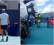 Americanul Jenson Brooksby (21 de ani, 39 ATP) a comis mai multe gesturi reprobabile în timpul meciului câștigat împotriva lui Federico Coria (30 de ani, 60 WTA), scor 3-6, 6-2, 6-3, în primul tur al turneului de la Miami.