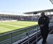 Rică Răducanu a vizitat stadionul Rapid Giulești