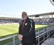 Rică Răducanu a vizitat stadionul Rapid Giulești